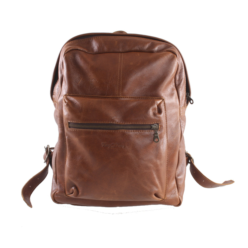 King Kong Leather | 13 Inch Notebook Leather Backpack
