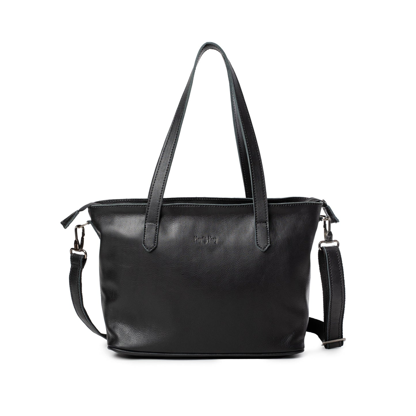 King Kong Leather 15 inch Buffalo Laptop Tote Handbag