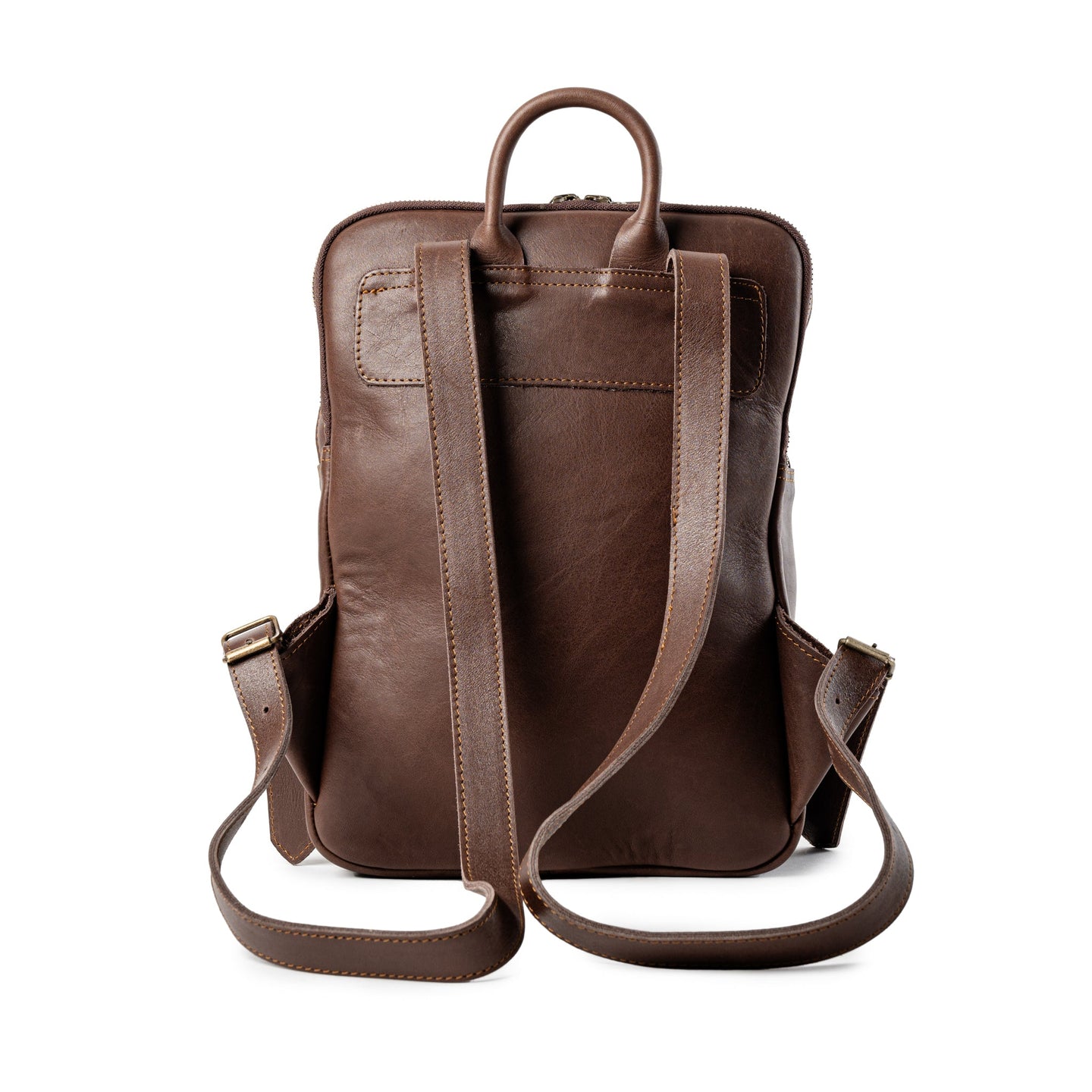 Classic Tech 14" Laptop Full Grain Buffalo Leather Backpack