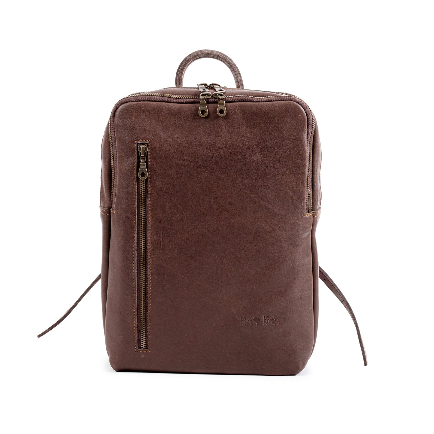 Classic Tech 14" Laptop Full Grain Buffalo Leather Backpack