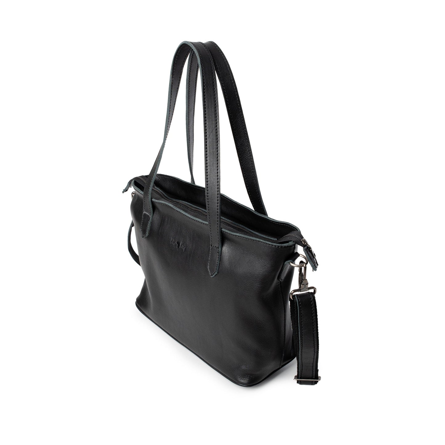 King Kong Leather 15 inch Buffalo Laptop Tote Handbag