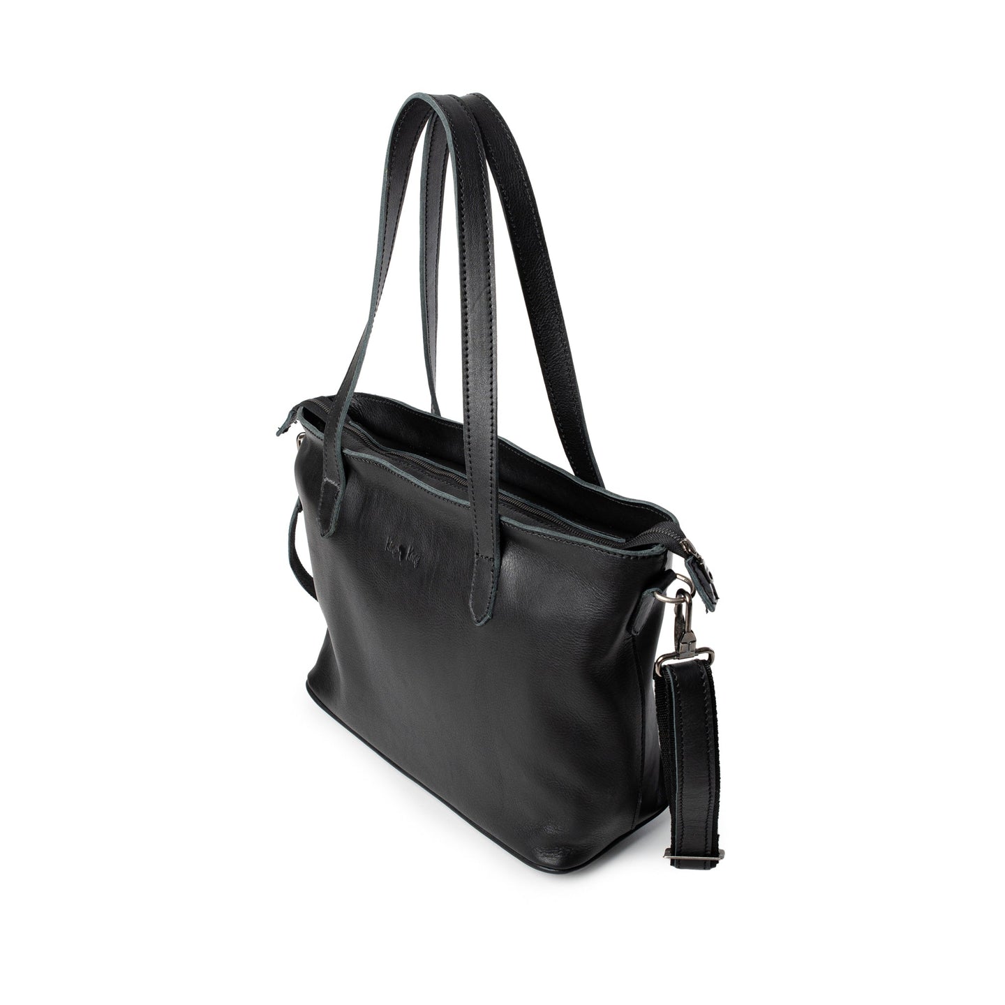 King Kong Leather 15 inch Buffalo Laptop Tote Handbag