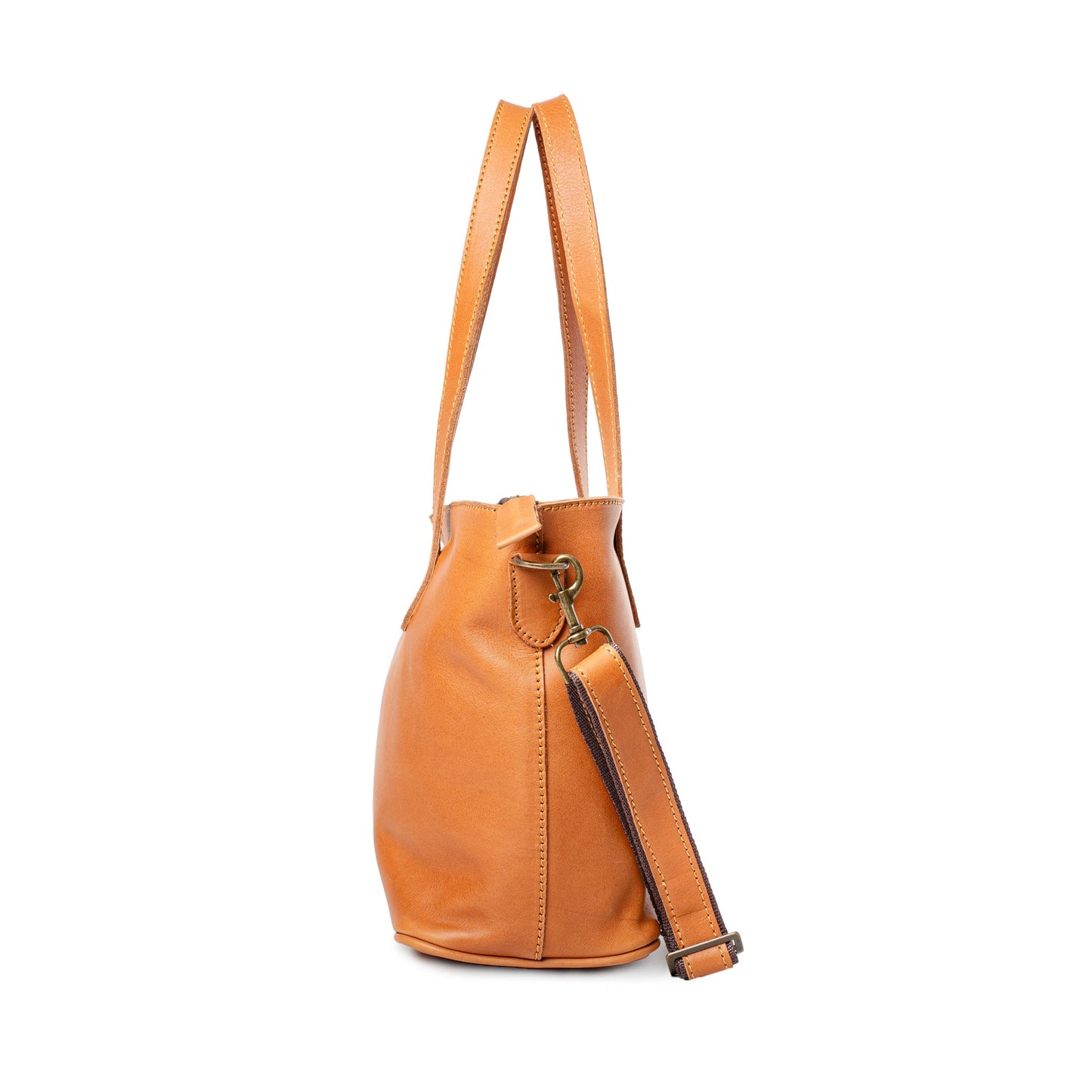 King Kong Leather 15 inch Buffalo Laptop Tote Handbag